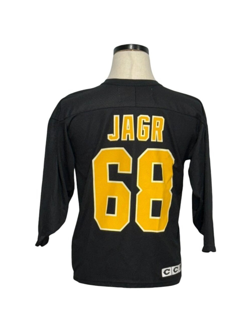 CCM Pittsburgh Penguins Jaromir Jagr #68 Youth XL Vintage 90s NHL Hockey Jersey